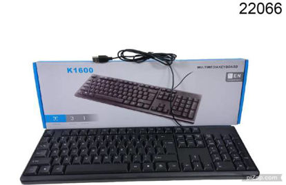 Imagen de TECLADO MULTIMEDIA K1600 8.24